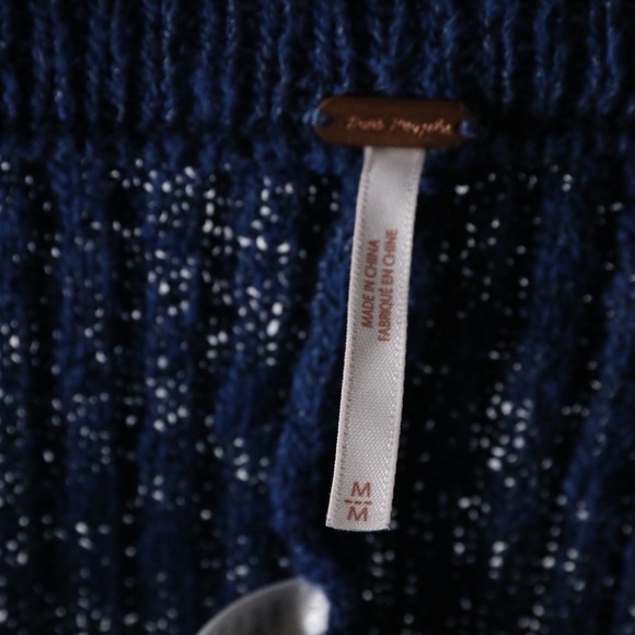 Free People Ribbed Sweater Knit Flare Pants - Picture 7 of 8